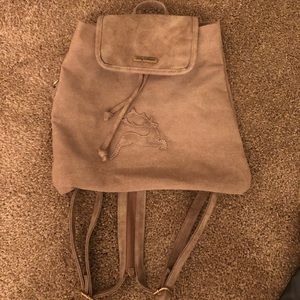 Brown/grey crossbody or backpack